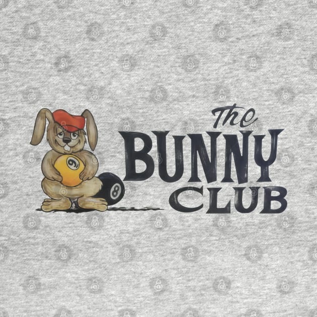 The Bunny Club (Front & Back Print) by Colonel JD McShiteBurger